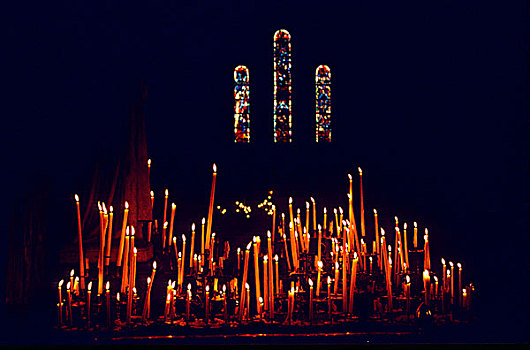蜡烛,教堂