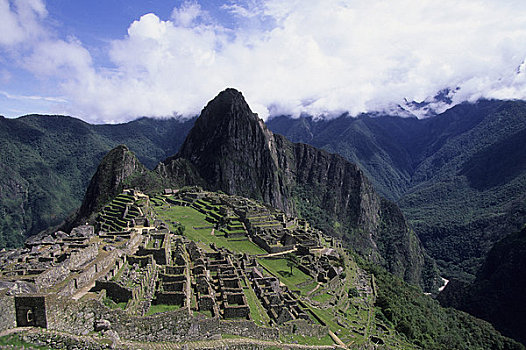 秘鲁,圣谷,马丘比丘,背景,入口