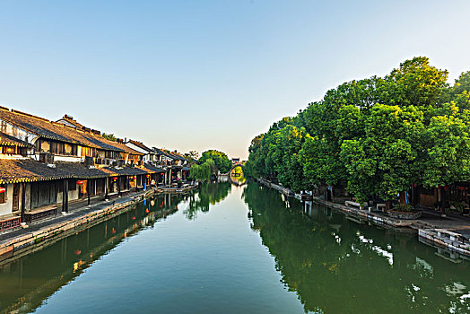 浙江西塘古镇风景