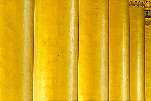 金色,柱子,大金塔,仰光,缅甸,大幅,尺寸