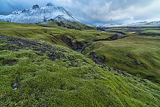 山,河,中部高地,拿,感觉,第一,下雪,冰岛