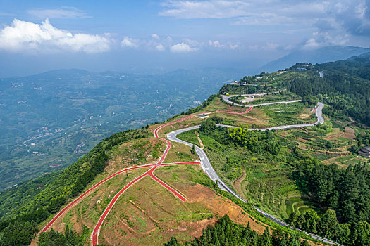 重庆市綦江区横山盘山公路