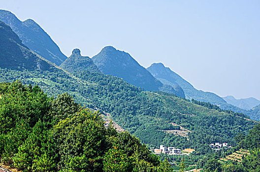 桂林山岭风光