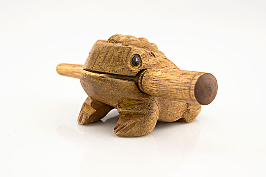 木制品,玩具青蛙