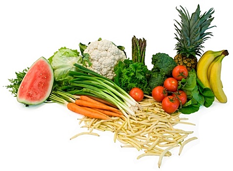 蔬菜,水果,安放
