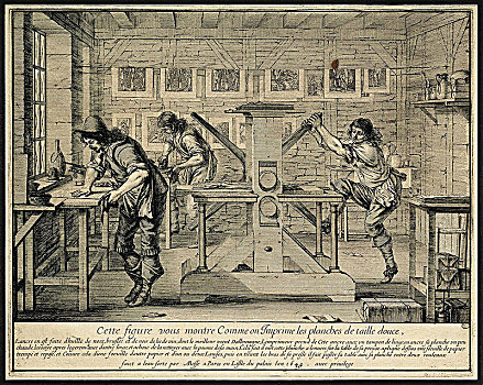 工作间,1642年,艺术家