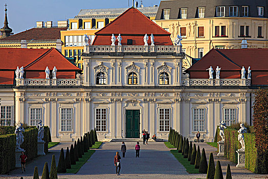 奥地利,维也纳,观景楼,宫殿