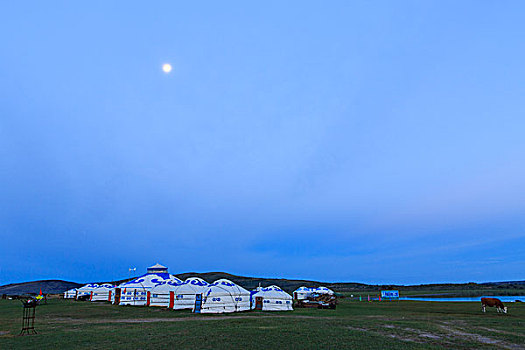内蒙古草原,蒙古包