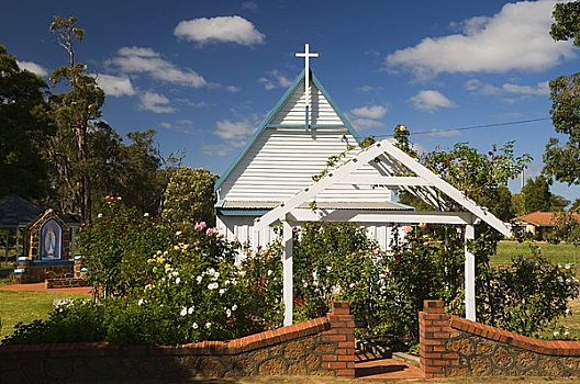 圣路易斯,天主教,教堂,西澳大利亚,澳大利亚