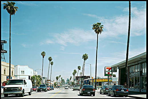 街道,洛杉矶