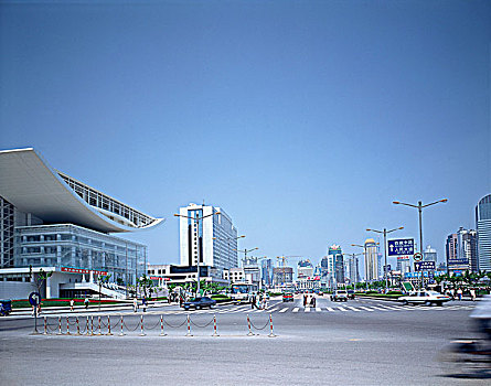 街景,上海,中国