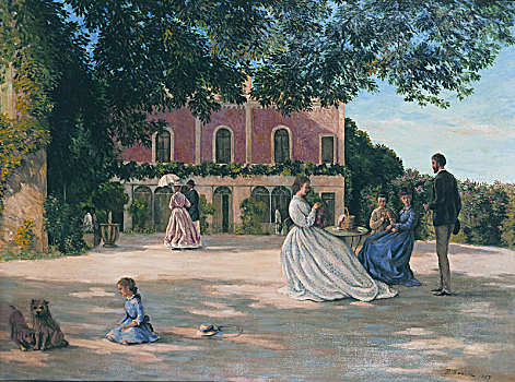 平台,1867年,艺术家