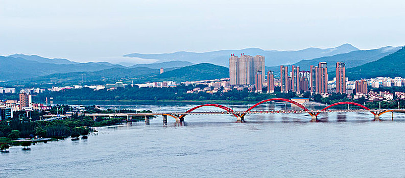 松花江外滩建筑景观