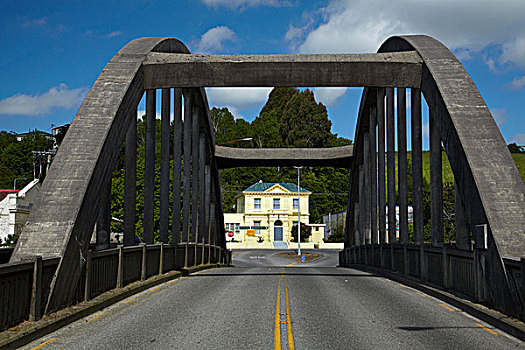 桥,河,南部地区,南岛,新西兰