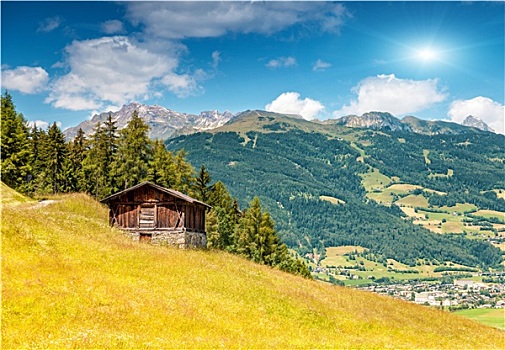 阿尔卑斯山,夏季