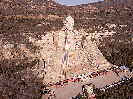 山西太原蒙山大佛