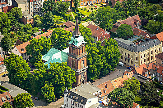 教堂,修威林,梅克伦堡州,德国
