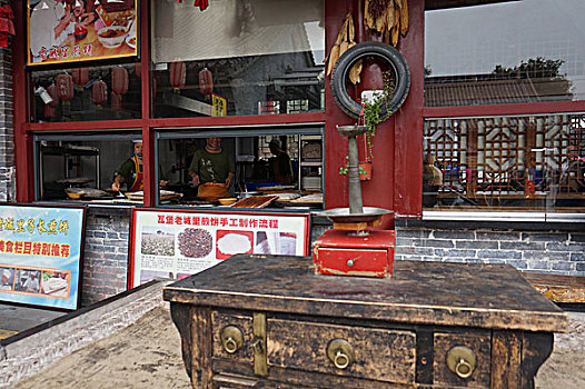 西安永兴坊,极具地方特色和传统地方风味的饮食文化街区