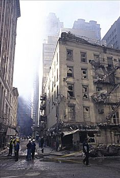 世贸中心,恐怖袭击,结果,2001年9月,纽约,美国