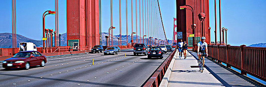 交通,金门大桥,旧金山