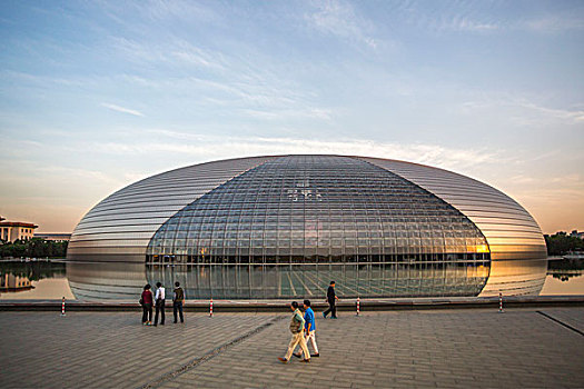 北京,城市,国家,中心,表演艺术,国家大剧院