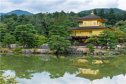 金亭,金阁寺,京都,日本