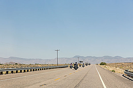 摩托车手,历史,66号公路,亚利桑那,美国