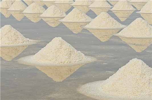海盐,堆放,泰国