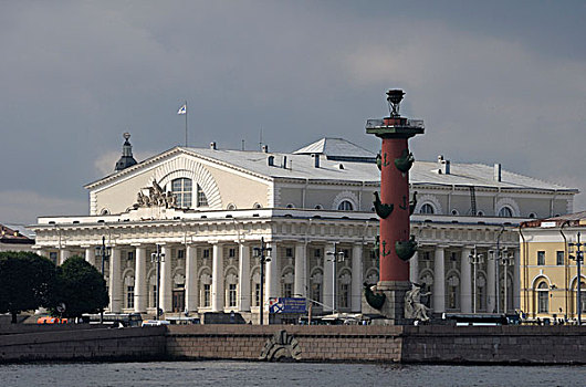 海军博物馆,老,交换,圣彼得堡,俄罗斯,欧洲