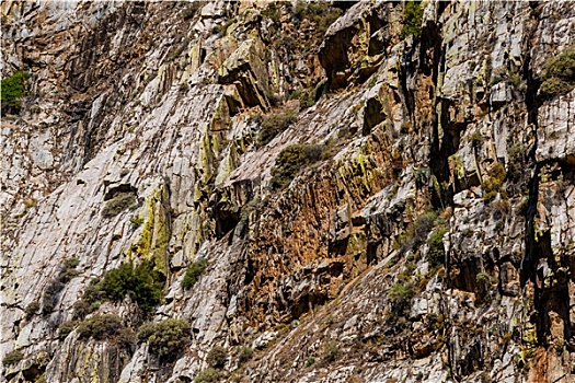 岩石构造,公路,国王峡谷,国家公园,美国