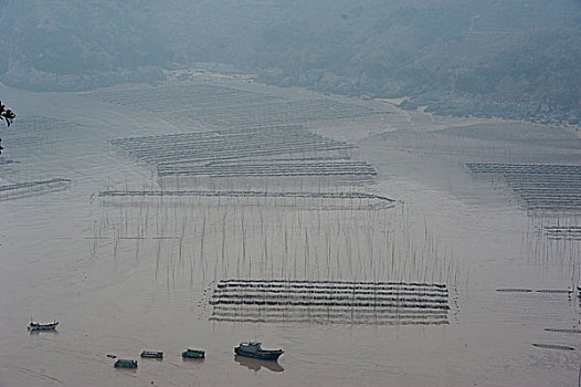 福建,雨中的霞浦格外美