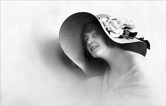 女性时装,帽子,历史,图像