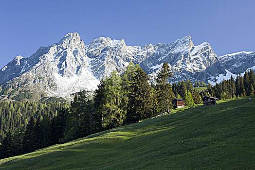 南,阿尔卑斯山,提洛尔,奥地利