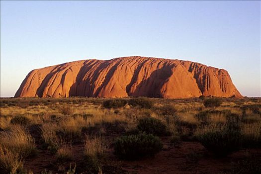 艾尔斯巨石,乌卢鲁卡塔曲塔国家公园,北领地州,澳大利亚