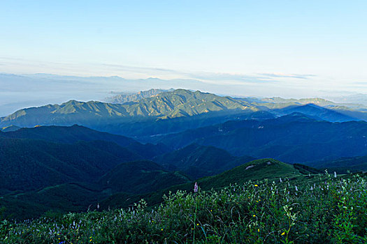 海坨山露营之云海日出