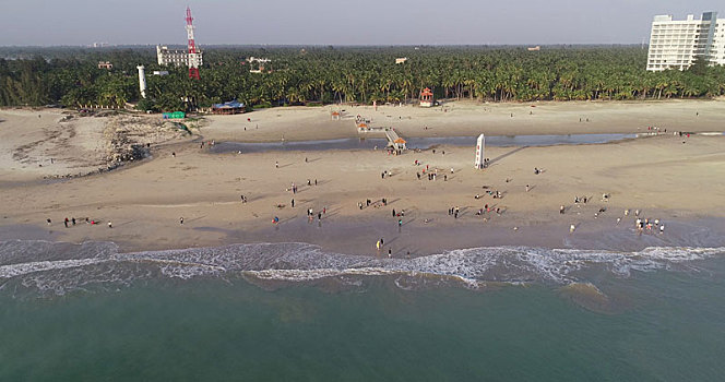 海南文昌,椰林湾,全球最美养生文化旅游胜地