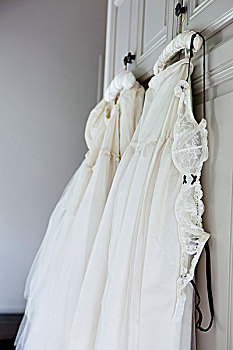 白色,内衣,婚礼,衣柜
