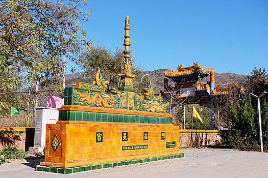 中国传统古村落北京门头沟琉璃渠村