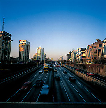 北京长安街沿线景观