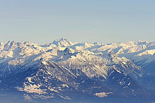 风景,山,阿尔卑斯山,瑞士,欧洲