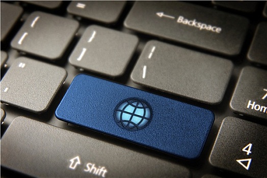 蓝色,地球,键盘,按键,互联网,背景
