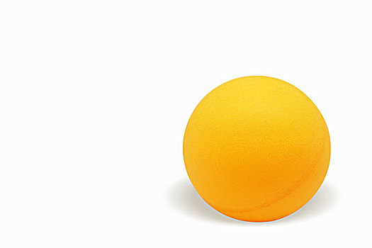 黄色乒乓球