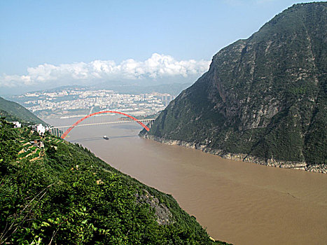 长江三峡巫山巫峡