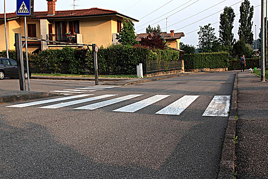 道路,斑马线