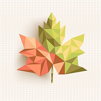 秋天,三角形,叶子,构图,概念,背景,文件