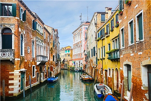 特色,水,运河,威尼斯