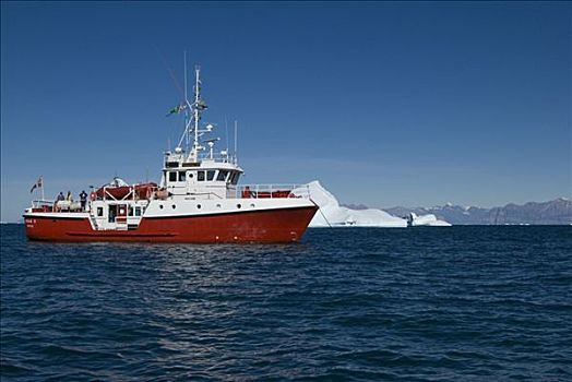 海岸警卫队,船,迪斯科湾,格陵兰