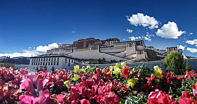 布达拉宫景观