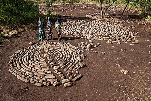石头,户外,乡村,埃塞俄比亚