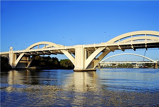 高兴,桥,布里斯班,澳大利亚